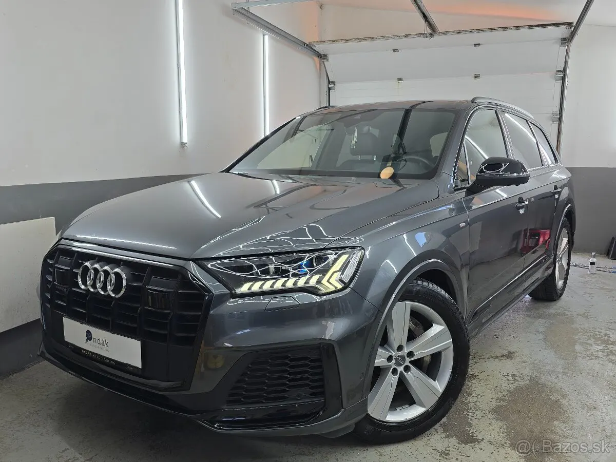 Hlavná fotka - Audi Q7 50TDi Quattro S Line 7 miest (PPF fólia, Možný odpočet DPH)