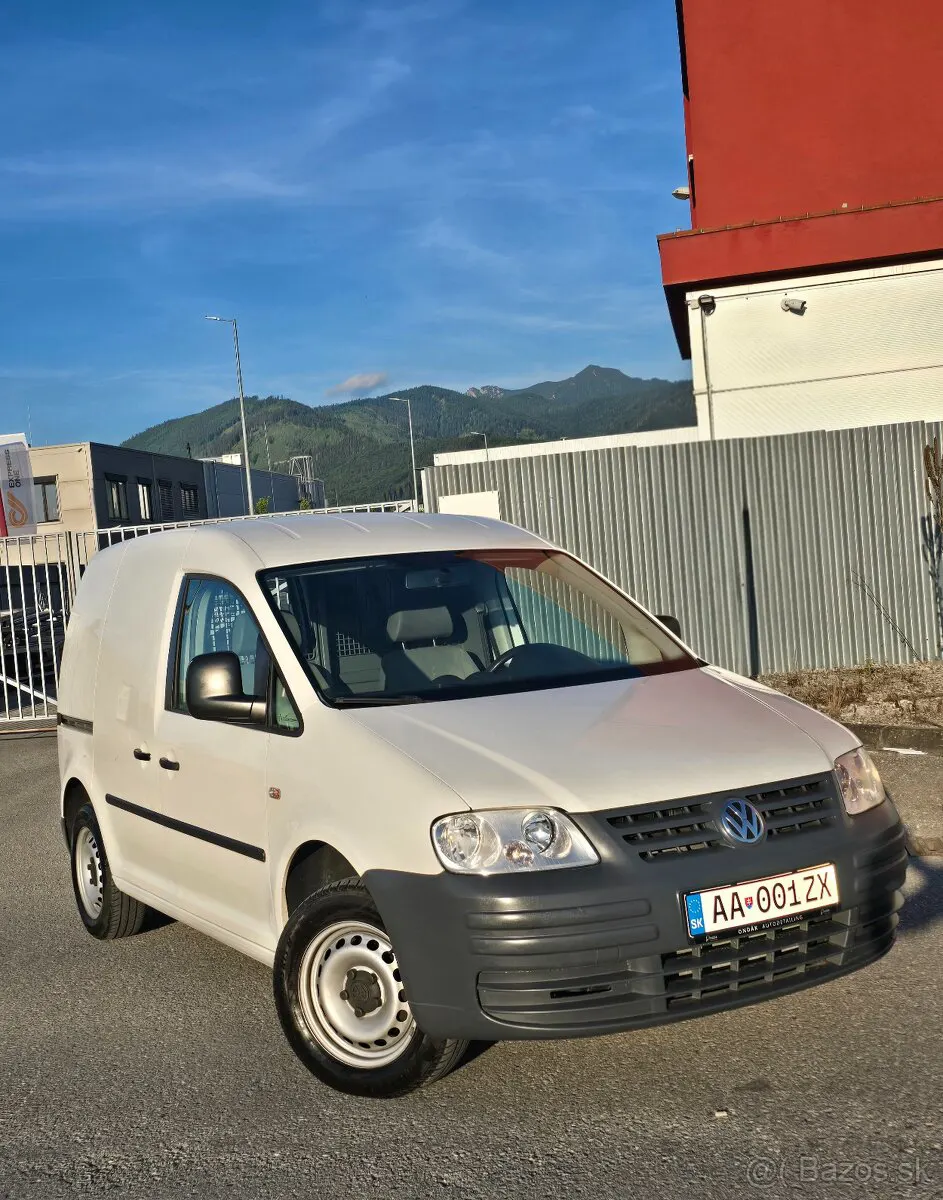 Hlavná fotka - Volkswagen Caddy Kasten 2.0 SDi (bez korózie, Možný odpočet DPH)